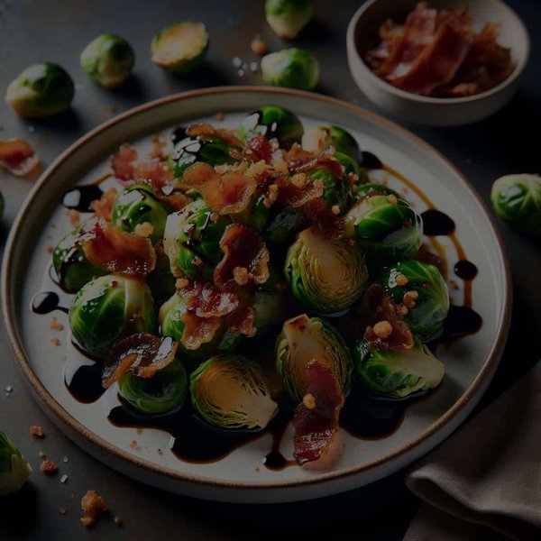 Can You Create a Gourmet Balsamic Glazed Brussels Sprouts with Pancetta?