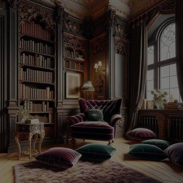 How Can You Design a Luxe Velvet Reading Nook in a Victorian Home?